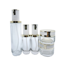 Professional Glass Jar Manufacturer 30g 40ml 100ml 120ml Luxury Cosmetic Jars Glass Cream Lotion Bottle Jars